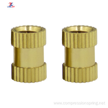 thermo-injection copper nut copper knurled insert copper